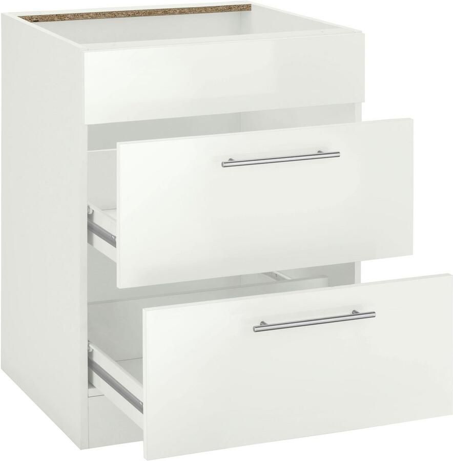 Wiho Küchen Ombouwkast voor fornuis Cali 60 cm breed zonder werkblad