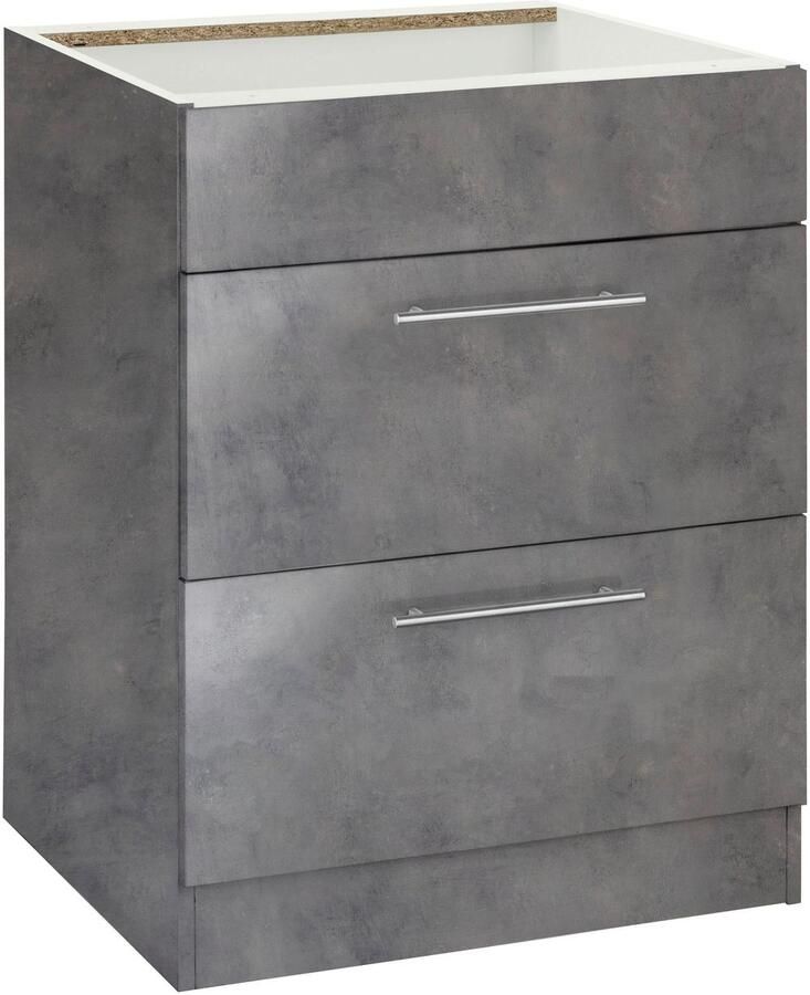 Wiho Küchen Ombouwkast voor fornuis Cali 60 cm breed zonder werkblad - Foto 3