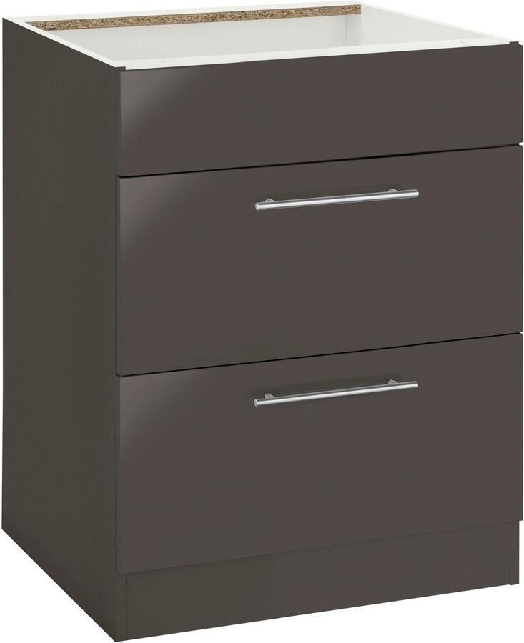 Wiho Küchen Ombouwkast voor fornuis Cali 60 cm breed zonder werkblad - Foto 2