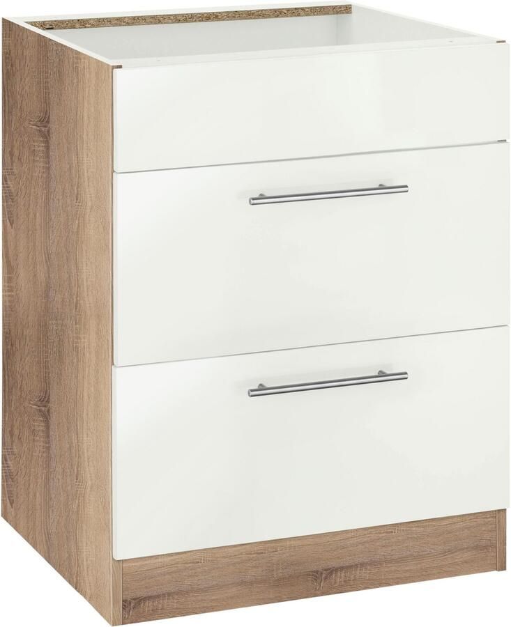 Wiho Küchen Ombouwkast voor fornuis Cali 60 cm breed zonder werkblad - Foto 3