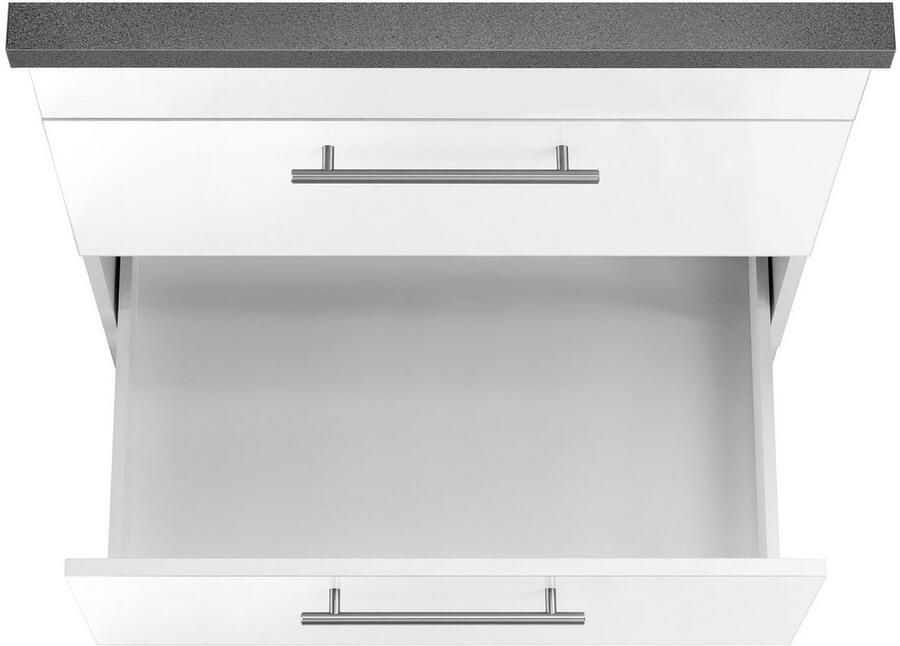 Wiho Küchen Ombouwkast voor fornuis Cali 90 cm breed