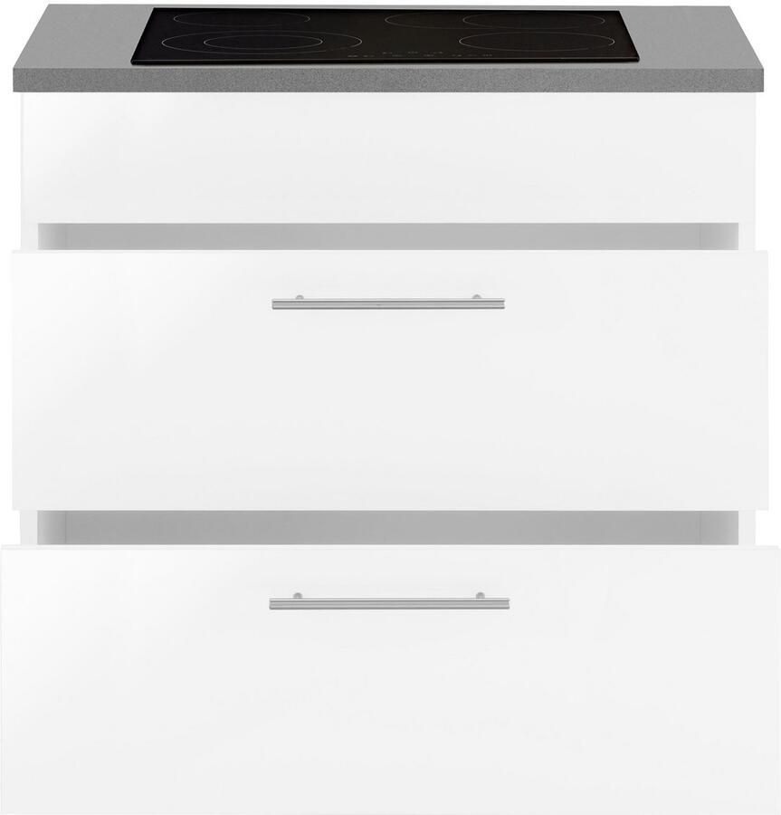 Wiho Küchen Ombouwkast voor fornuis Cali 90 cm breed