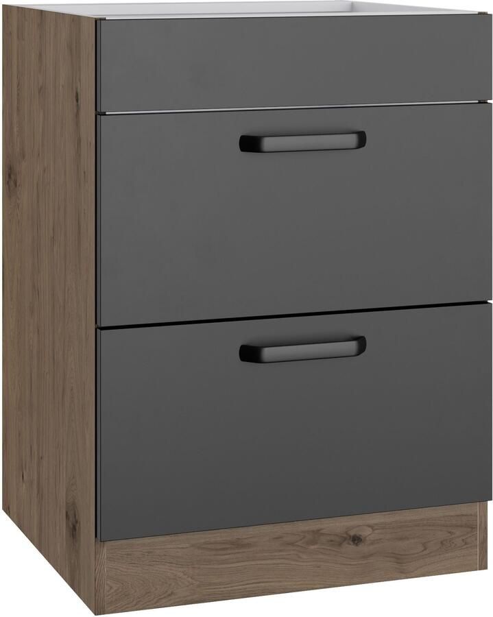 Wiho Küchen Ombouwkast voor fornuis Elba Breedte 60 cm - Foto 3