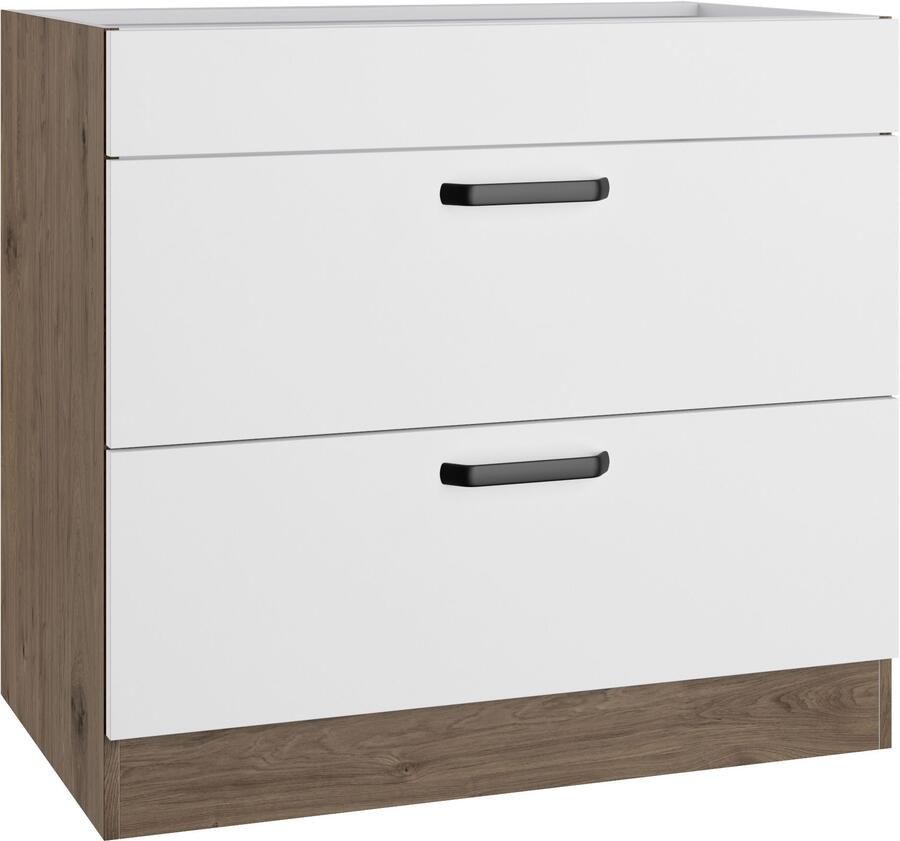 Wiho Küchen Ombouwkast voor fornuis Elba Breedte 90-130 cm - Foto 3