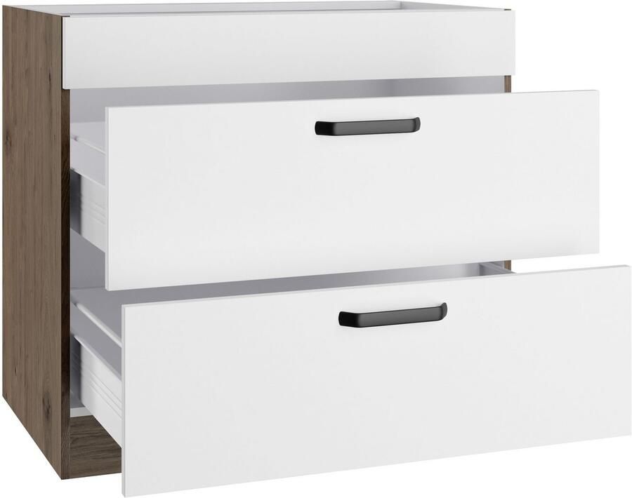 Wiho Küchen Ombouwkast voor fornuis Elba Breedte 90-130 cm - Foto 2