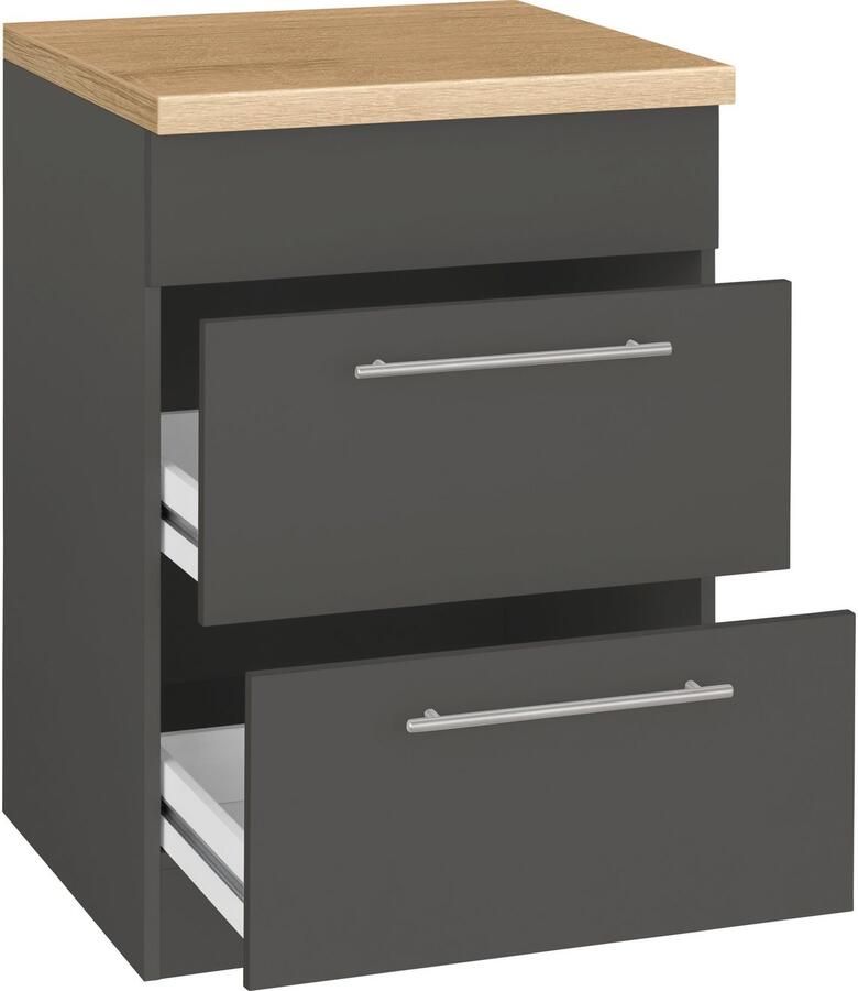 Wiho Küchen Ombouwkast voor fornuis Unna 60 cm breed