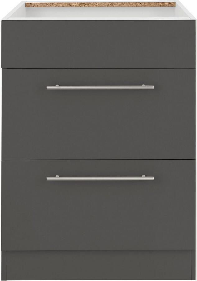Wiho Küchen Ombouwkast voor fornuis Unna 60 cm breed zonder werkblad - Foto 4