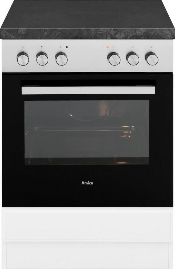 Wiho Küchen Ombouwkast voor oven Erla 60 cm breed met vakkenfront - Foto 2