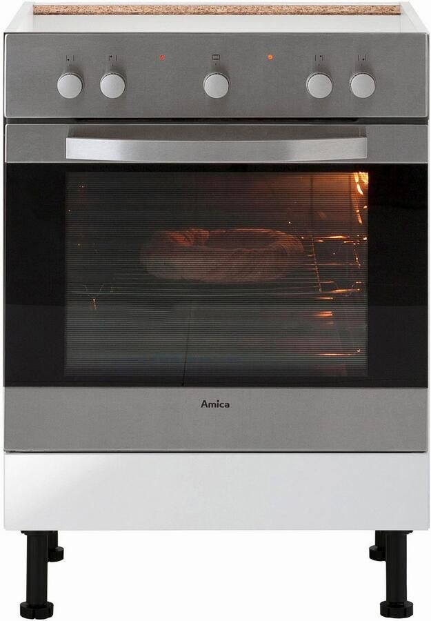 Wiho Küchen Ombouwkast voor oven Simi 60 cm breed met verstelbare voeten zonder werkblad