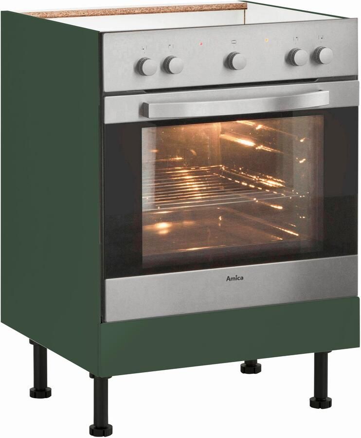 Wiho Küchen Ombouwkast voor oven Simi 60 cm breed met verstelbare voeten zonder werkblad - Foto 3