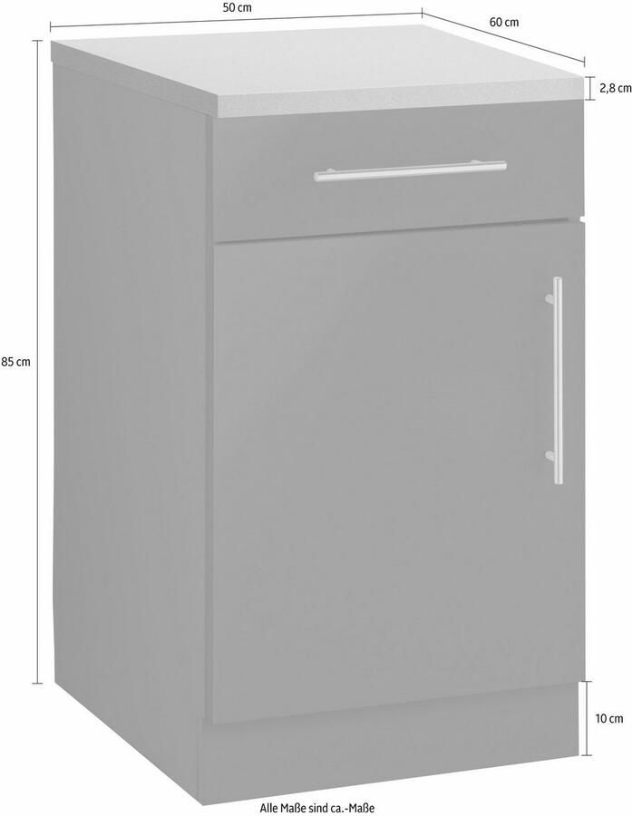 Wiho Küchen Onderkast Cali 50 cm breed