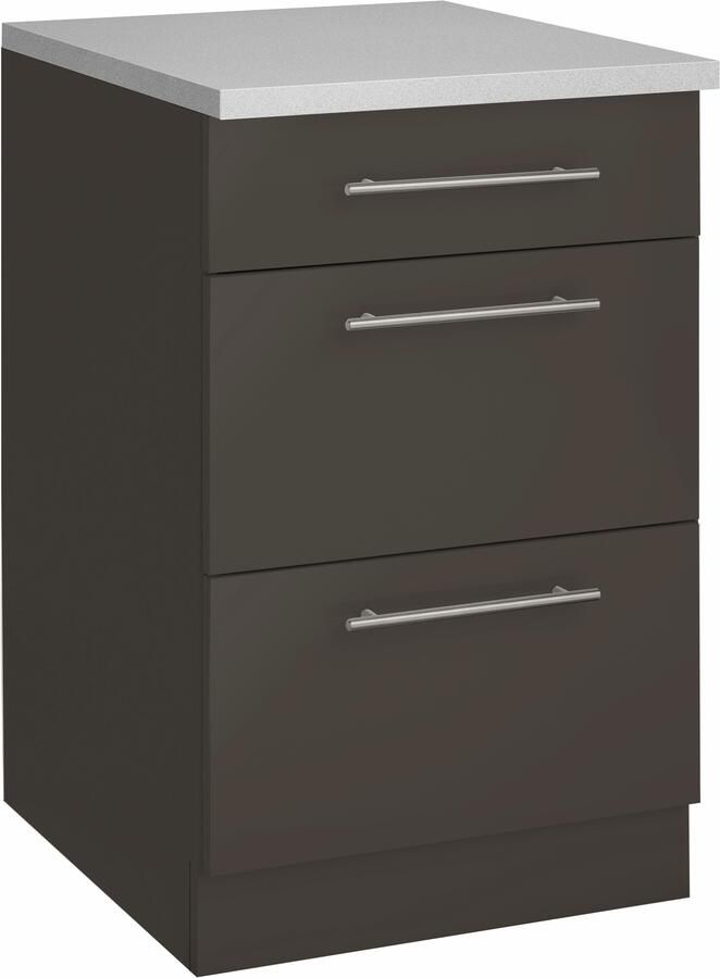 Wiho Küchen Onderkast Cali 50 cm breed met 2 grote laden - Foto 4