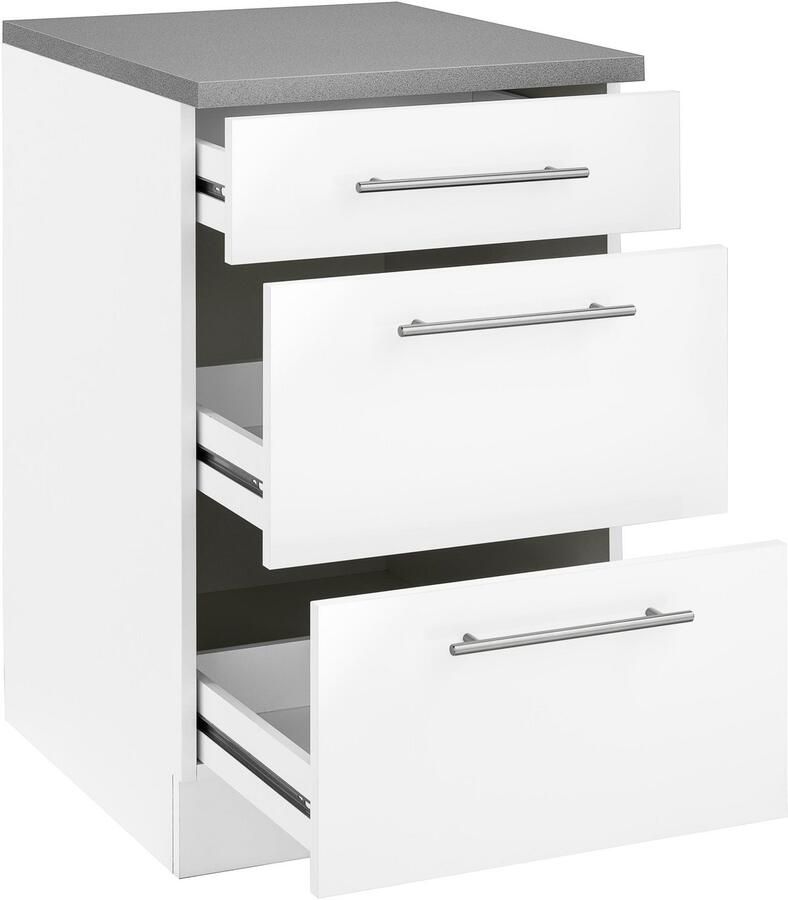 Wiho Küchen Onderkast Cali 50 cm breed met 2 grote laden - Foto 4