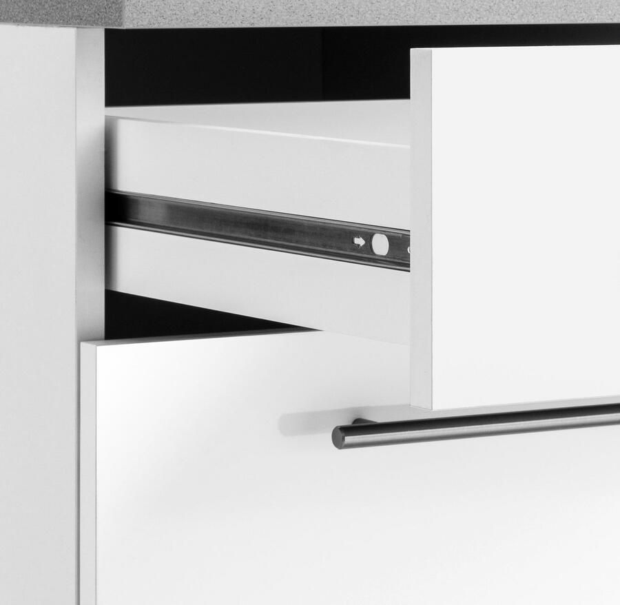 Wiho Küchen Onderkast Cali 50 cm breed met 2 grote laden