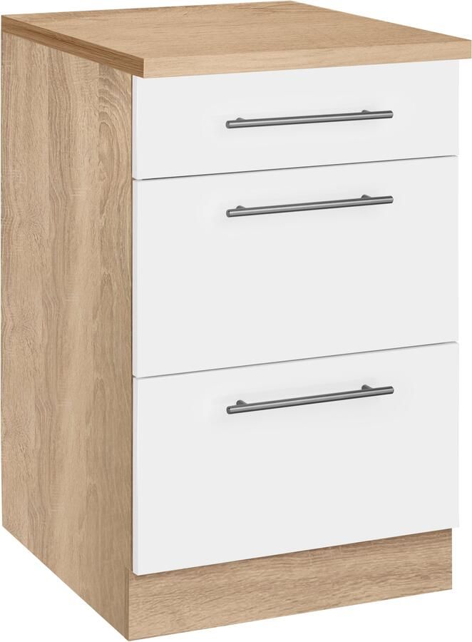 Wiho Küchen Onderkast Cali 50 cm breed met 2 grote laden - Foto 10