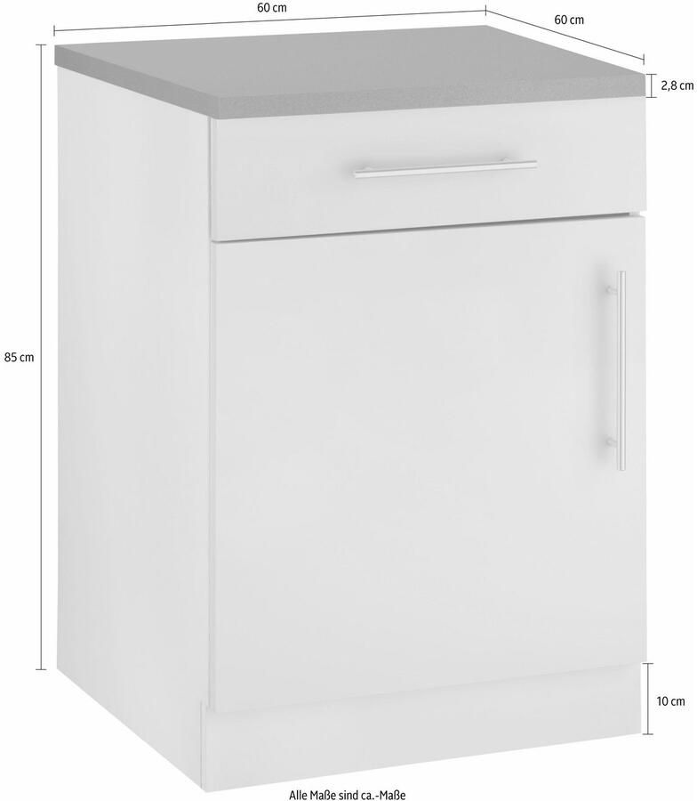 Wiho Küchen Onderkast Cali 60 cm breed