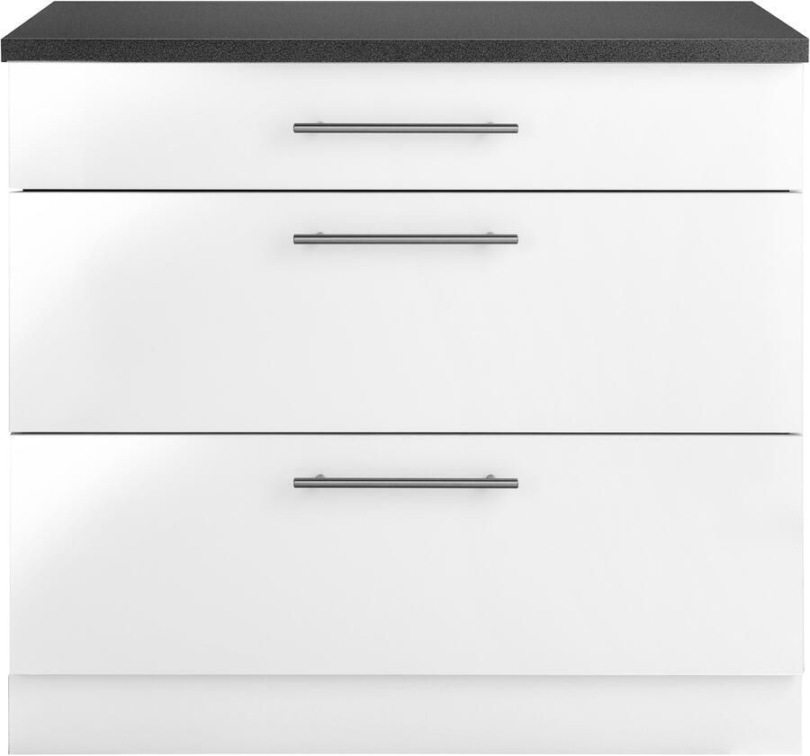 Wiho Küchen Onderkast Cali 90 cm breed met 2 grote laden - Foto 8