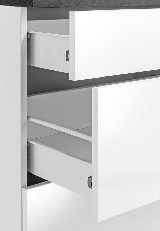 Wiho Küchen Onderkast Cali 90 cm breed met 2 grote laden - Foto 4