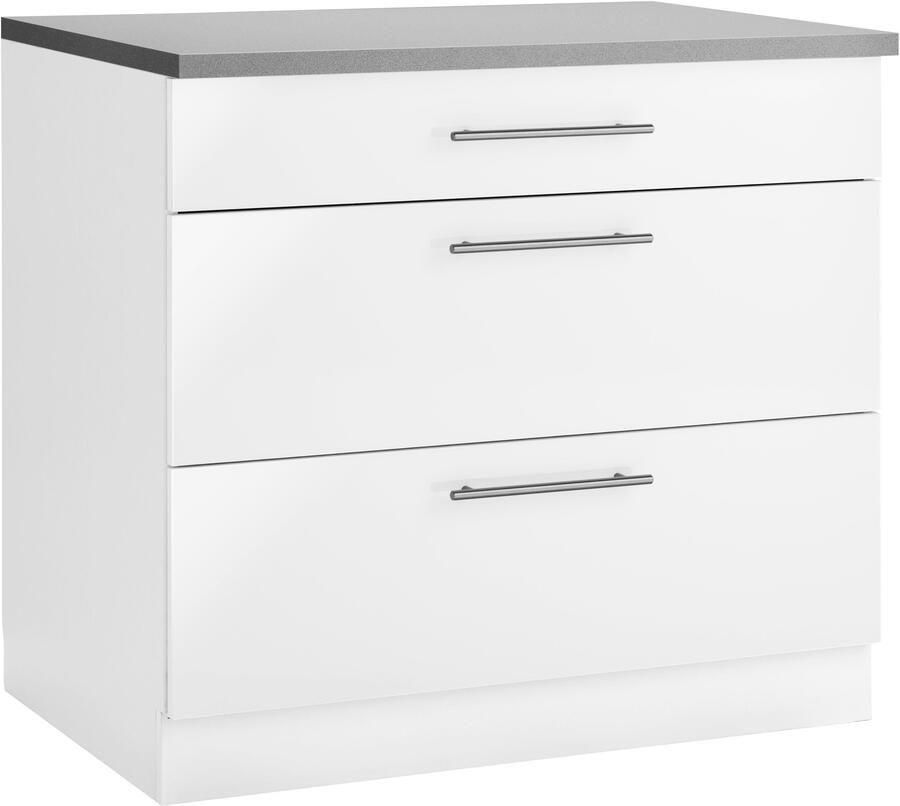 Wiho Küchen Onderkast Cali 90 cm breed met 2 grote laden - Foto 11