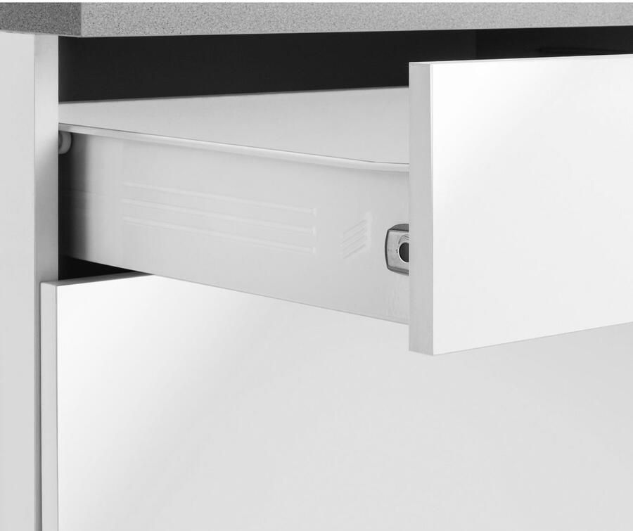 Wiho Küchen Onderkast Cali 90 cm breed met 2 grote laden - Foto 2