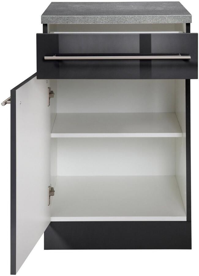 Wiho Küchen Onderkast Chicago 40 cm breed 1 lade en 1 deur - Foto 2