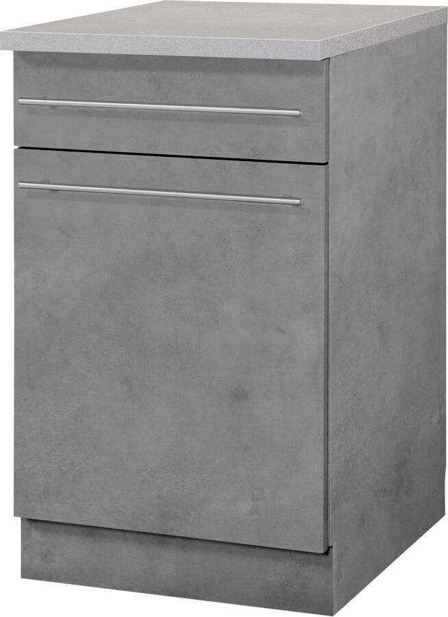 Wiho Küchen Onderkast Chicago 50 cm breed 1 lade en 1 deur - Foto 5