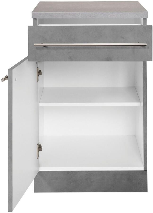 Wiho Küchen Onderkast Chicago 50 cm breed 1 lade en 1 deur - Foto 2