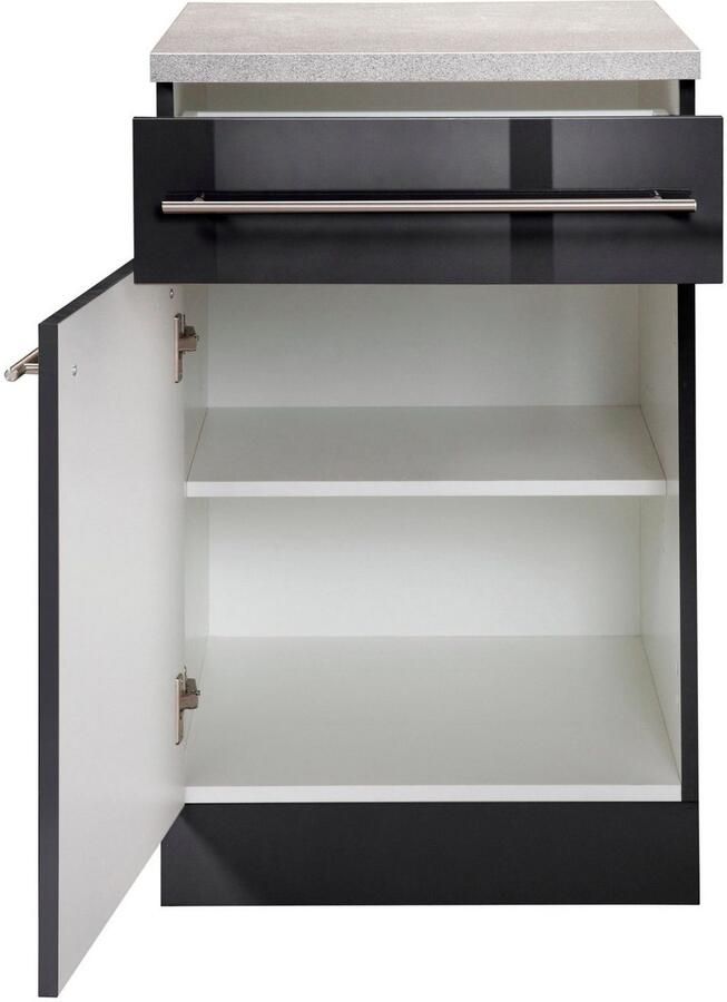 Wiho Küchen Onderkast Chicago 50 cm breed 1 lade en 1 deur - Foto 2