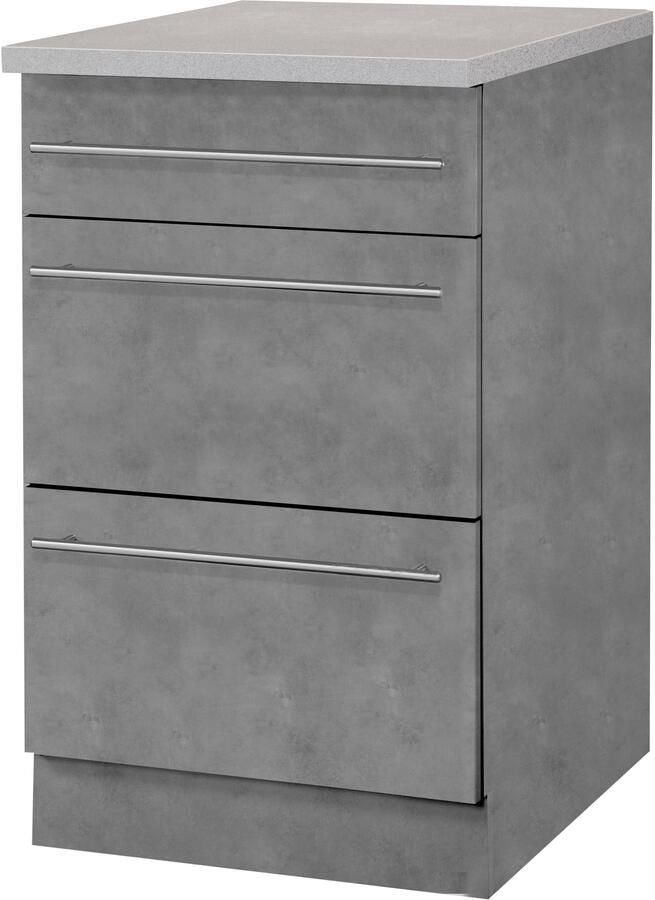 Wiho Küchen Onderkast Chicago 50 cm breed met 2 laden - Foto 4