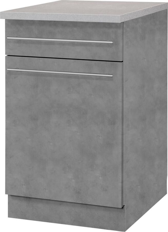 Wiho Küchen Onderkast Chicago 60 cm breed 1 lade en 1 deur - Foto 5