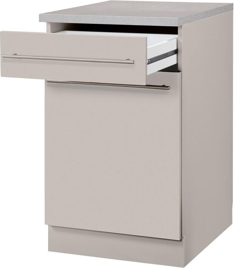 Wiho Küchen Onderkast Chicago 60 cm breed 1 lade en 1 deur