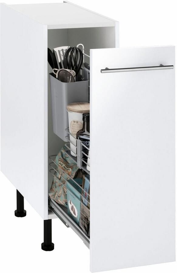 Wiho Küchen Onderkast Ela Breedte 30 cm lade met ingenieuze indeling - Foto 2