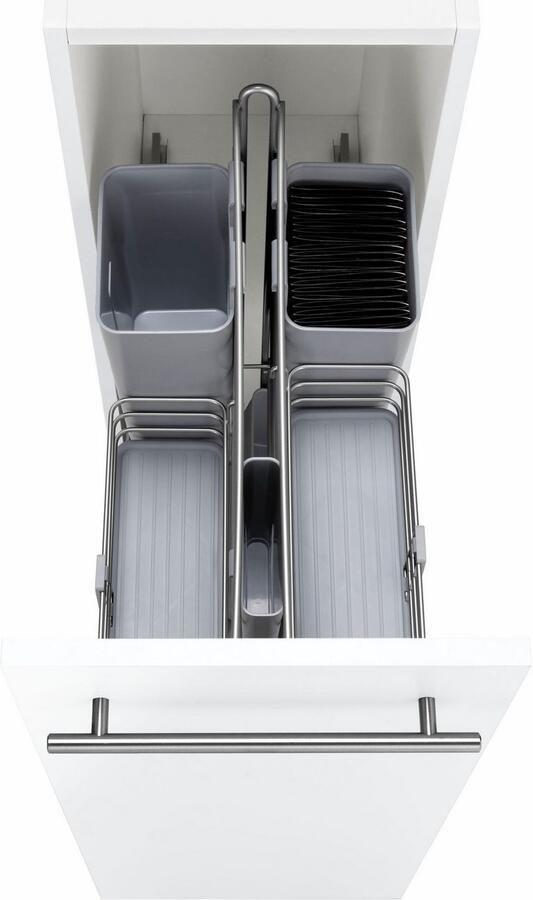 Wiho Küchen Onderkast Ela Breedte 30 cm lade met ingenieuze indeling - Foto 4