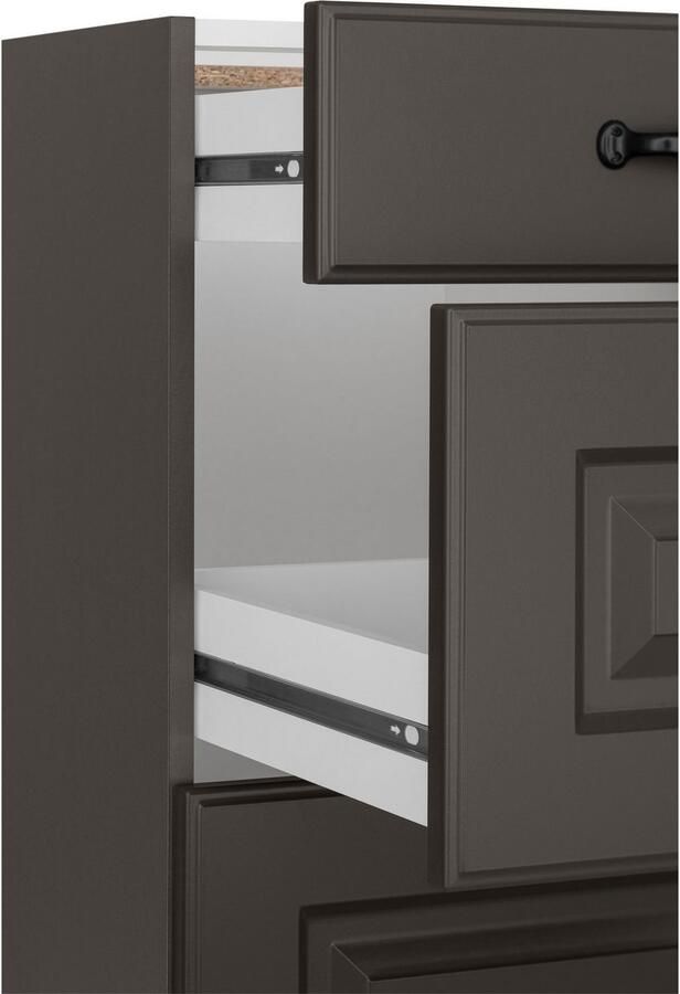 Wiho Küchen Onderkast Erla 50 cm breed met 2 grote laden - Foto 5