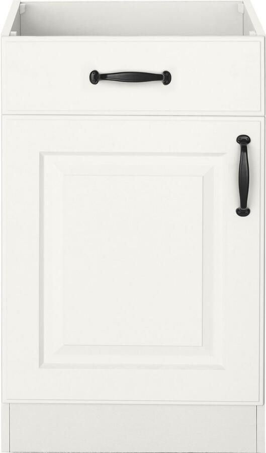 Wiho Küchen Onderkast Erla 50 cm breed met paneelfront zonder werkblad - Foto 4