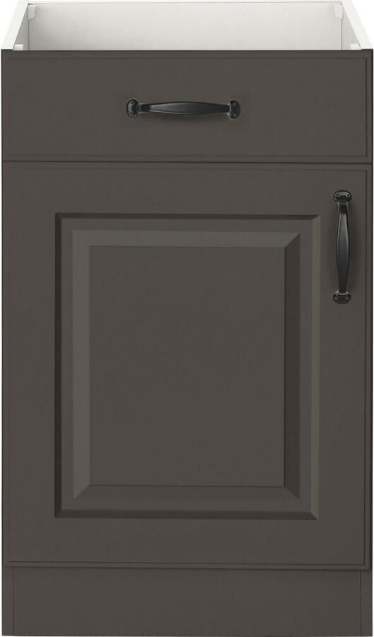 Wiho Küchen Onderkast Erla 50 cm breed met paneelfront zonder werkblad - Foto 4