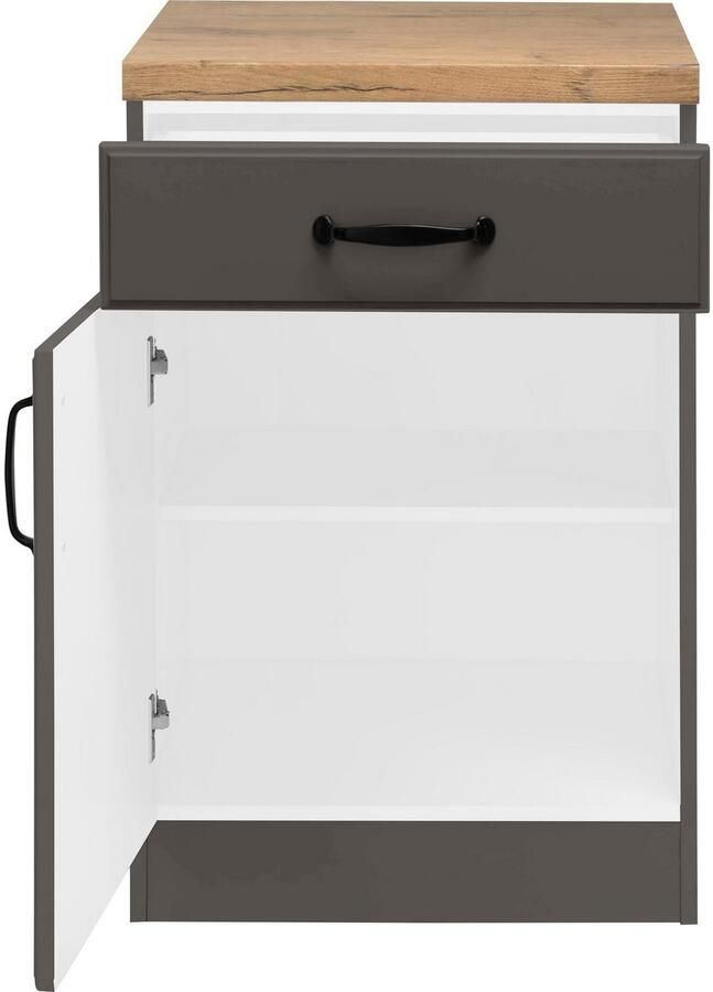 Wiho Küchen Onderkast Erla 60 cm breed met vakkenfront - Foto 2