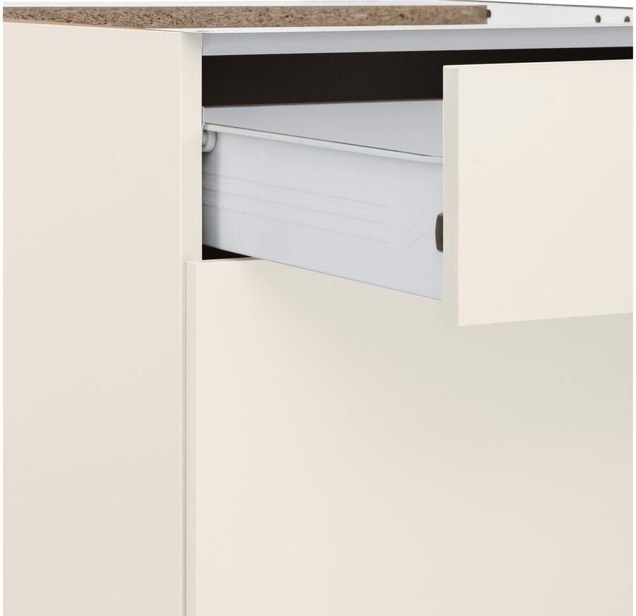 Wiho Küchen Onderkast Kansas 90 cm breed met 2 grote laden zonder werkblad - Foto 2