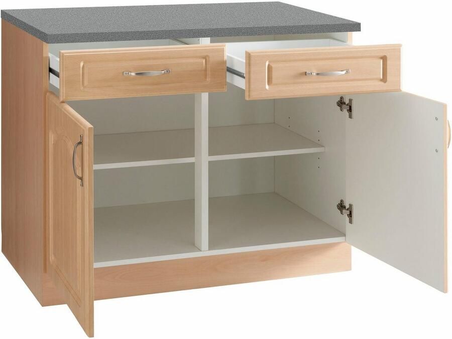 Wiho Küchen Onderkast Linz 100 cm breed in landhuisstijl - Foto 4