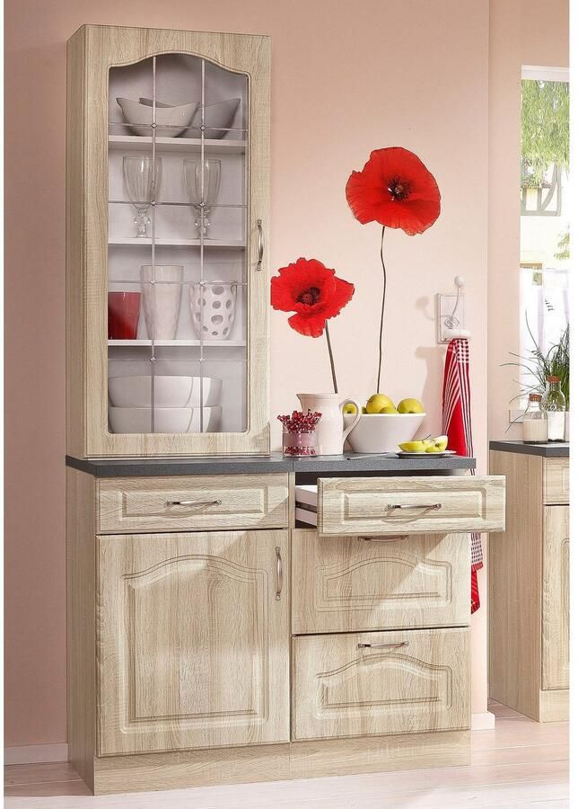 Wiho Küchen Onderkast Linz 50 cm breed in landhuisstijl