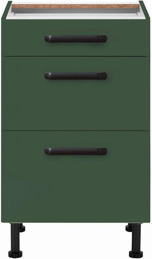 Wiho Küchen Onderkast Simi Soft-close functie in lades en uitschuifbare delen verstelbare poten - Foto 2