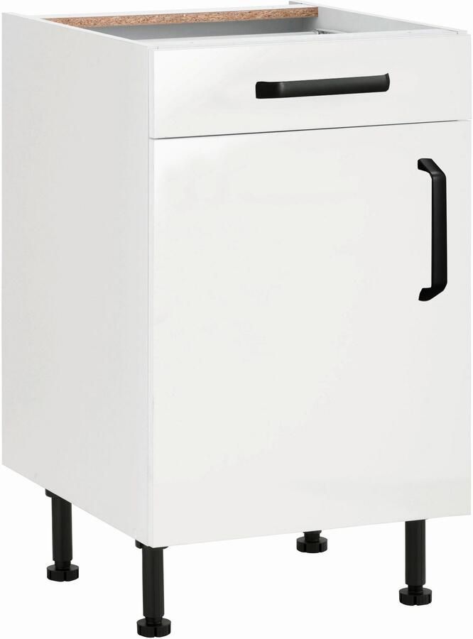 Wiho Küchen Onderkast Simi Soft-close functie in lades en uitschuifbare delen verstelbare poten - Foto 3