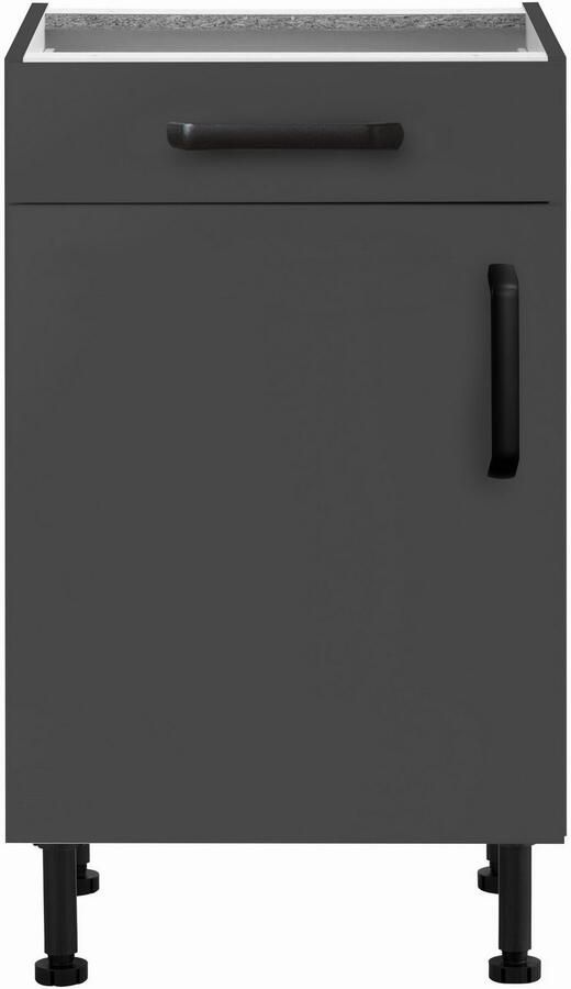 Wiho Küchen Onderkast Simi Soft-close functie in lades en uitschuifbare delen verstelbare poten - Foto 2