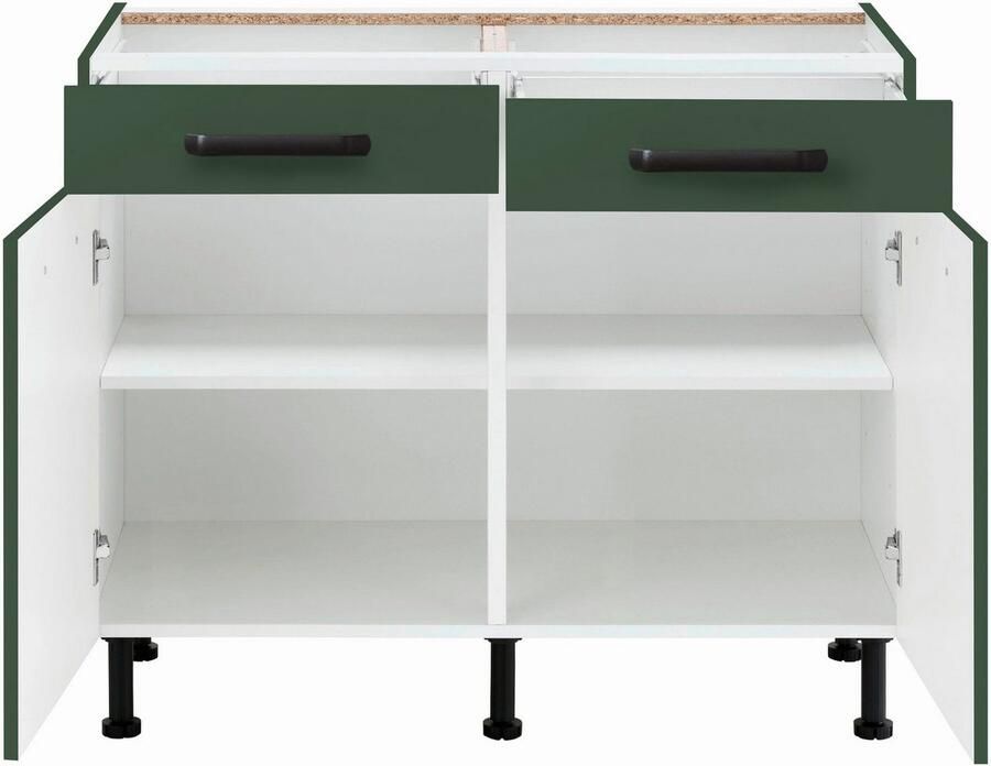 Wiho Küchen Onderkast Simi Soft-close functie in lades en uitschuifbare delen verstelbare poten - Foto 2