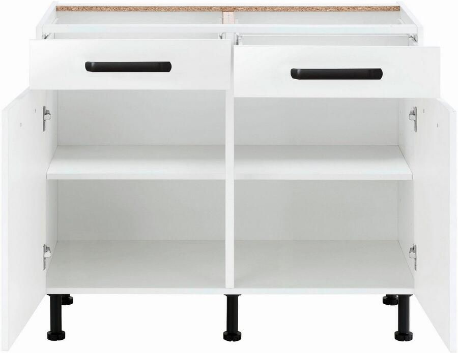 Wiho Küchen Onderkast Simi Soft-close functie in lades en uitschuifbare delen verstelbare poten - Foto 2