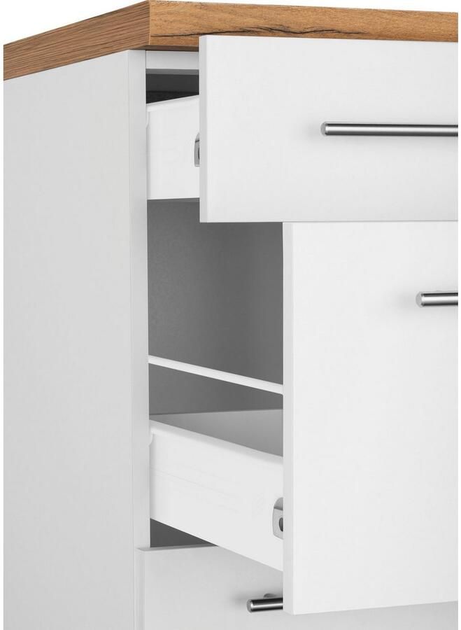 Wiho Küchen Onderkast Unna 90 cm breed met 2 grote laden - Foto 5