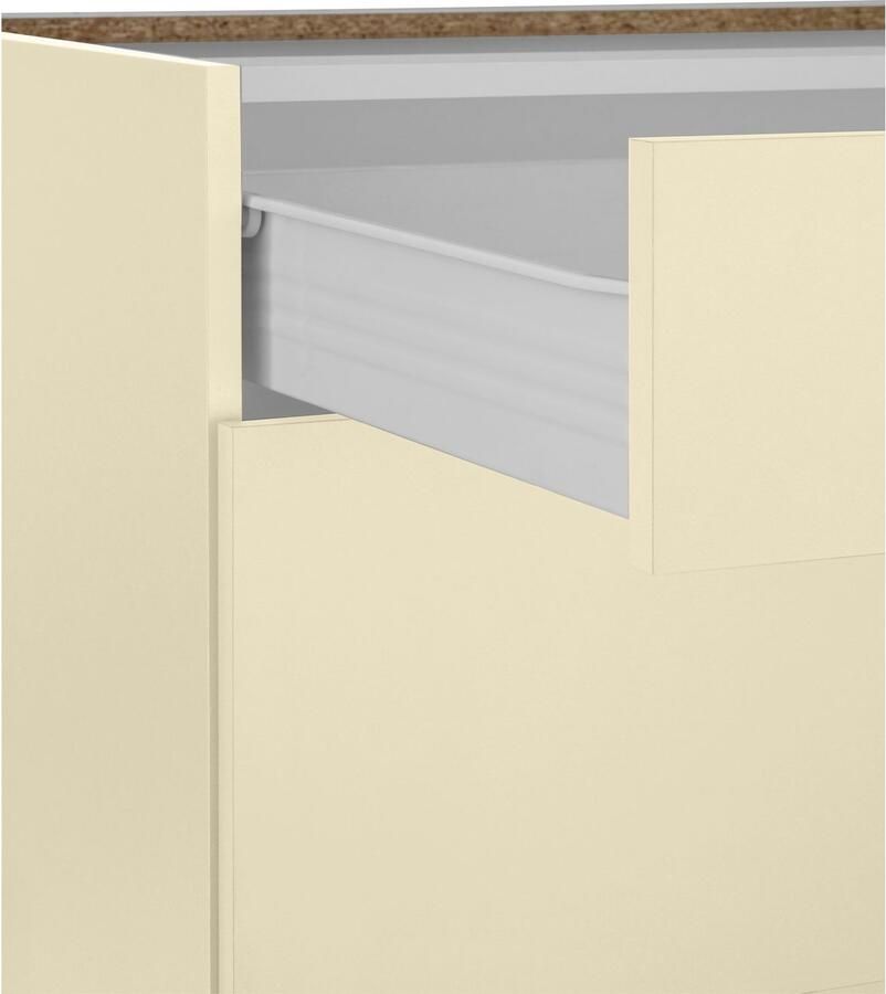 Wiho Küchen Onderkast Unna 90 cm breed met 2 grote laden zonder werkblad - Foto 2