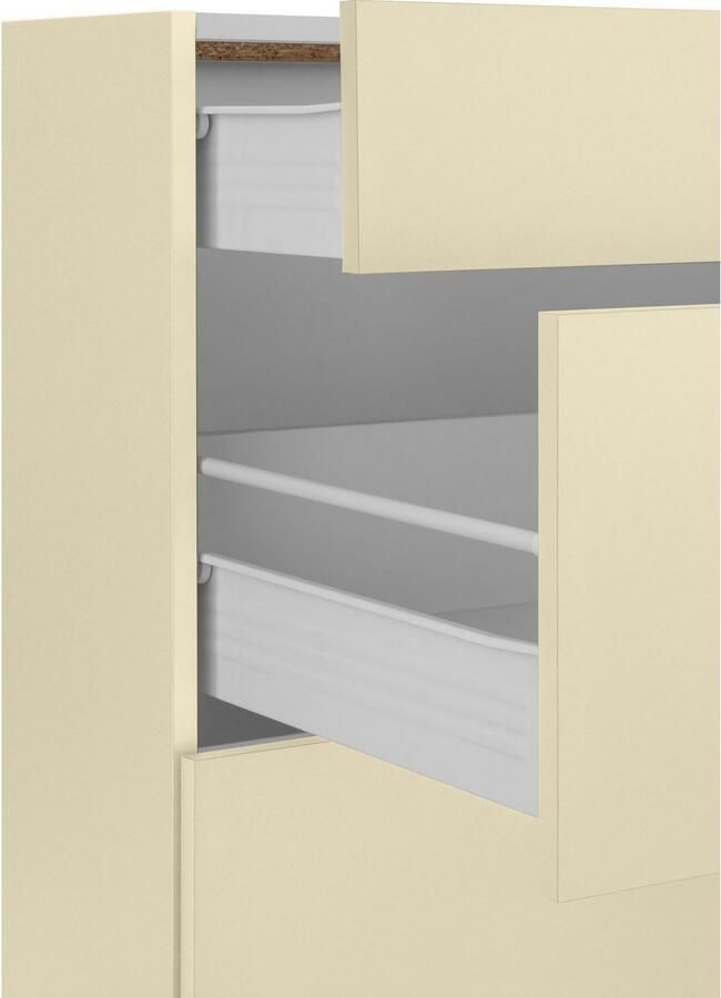 Wiho Küchen Onderkast Unna 90 cm breed met 2 grote laden zonder werkblad - Foto 5