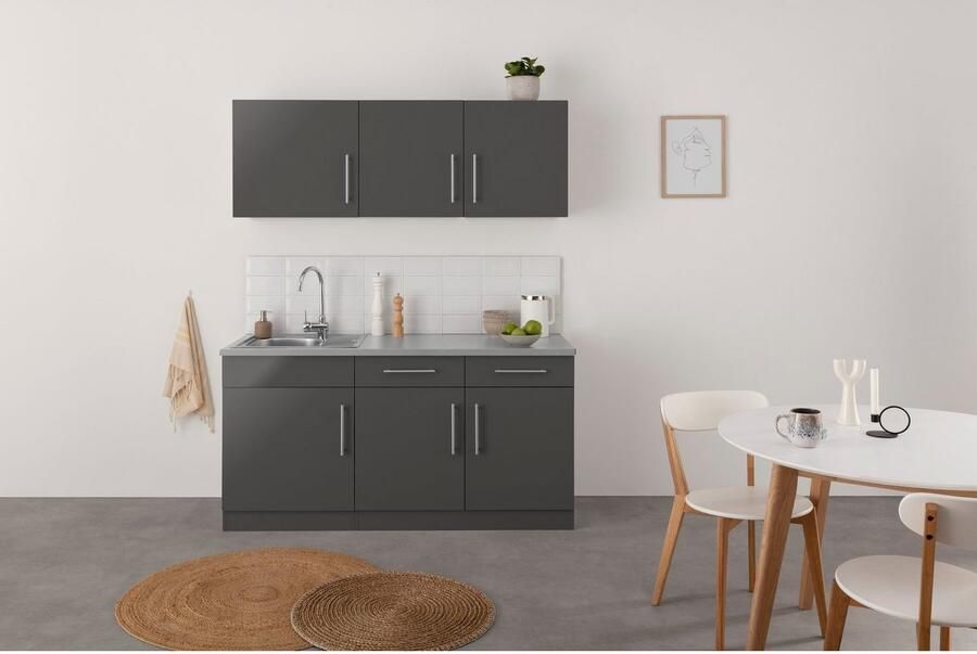 Wiho Küchen Pantry keuken Cali zonder elektrische apparaten breedte 160 cm - Foto 4