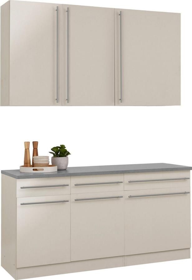 Wiho Küchen Pantry keuken Chicago zonder elektrische apparaten breedte 160 cm - Foto 5